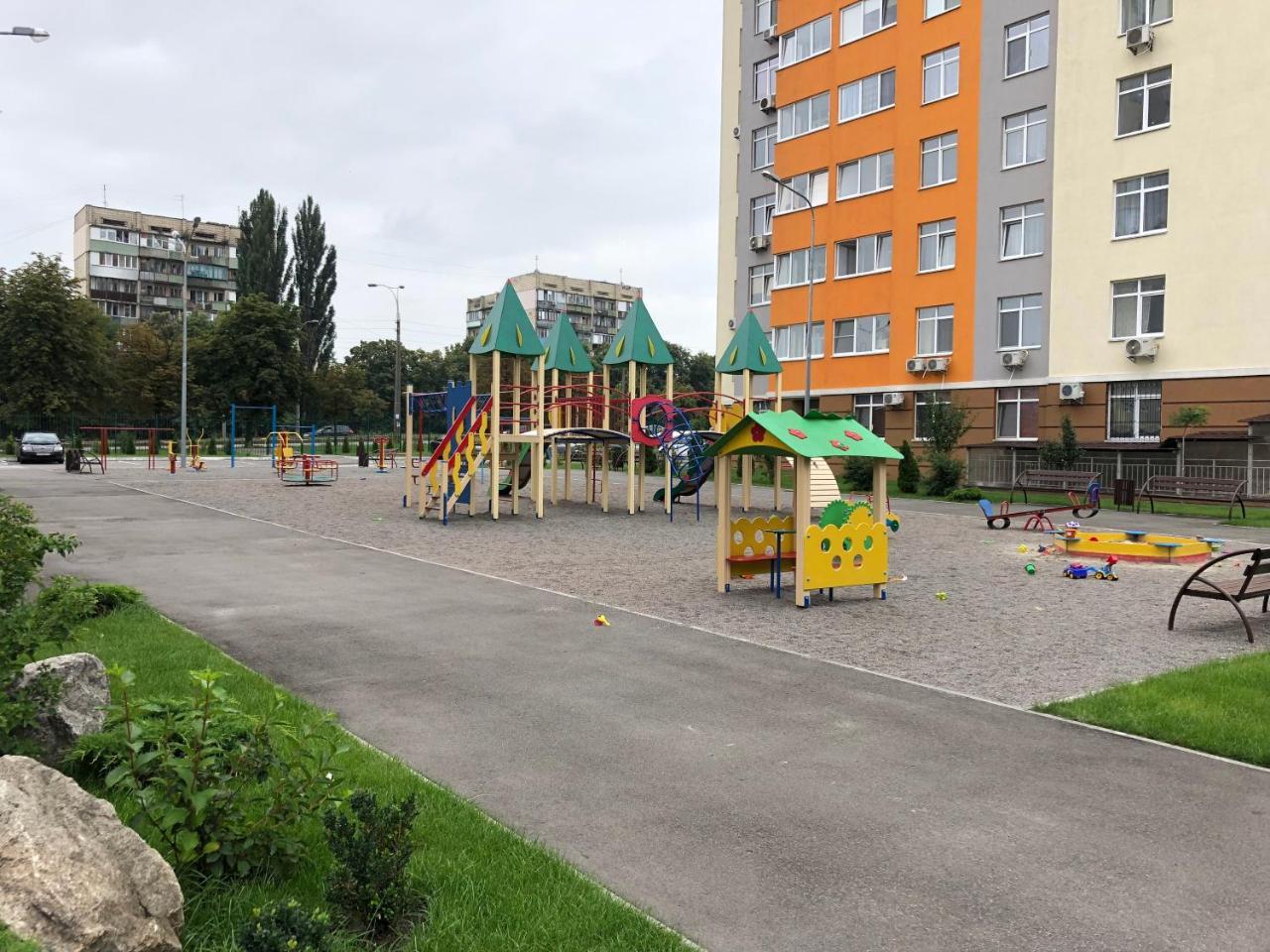 Стильна Та Простора Квартира Kyjev Exteriér fotografie